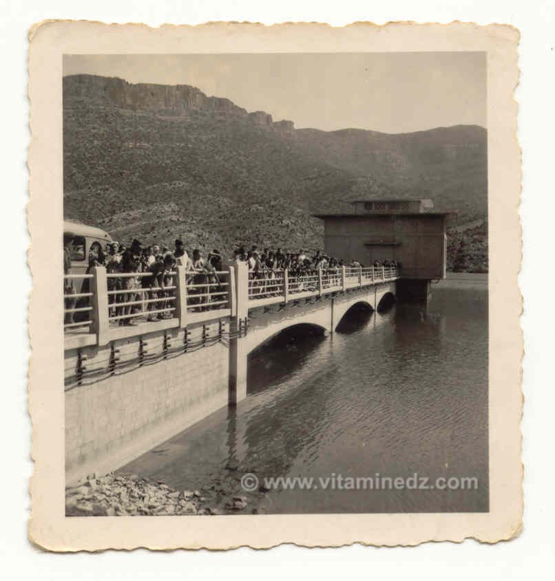 Barrage Beni Bahdel (Tlemcen) avant l'indépendance