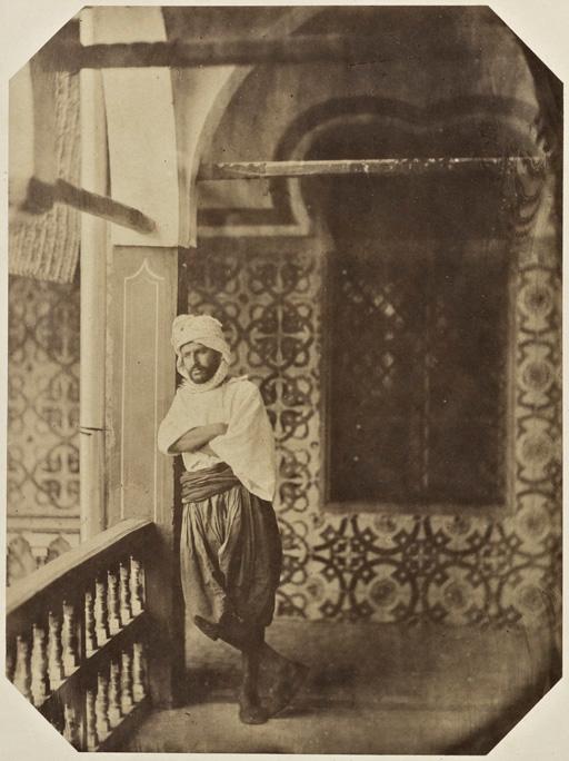 Galerie du palais de Constantine. Kalfa chaouch (Photo rare)