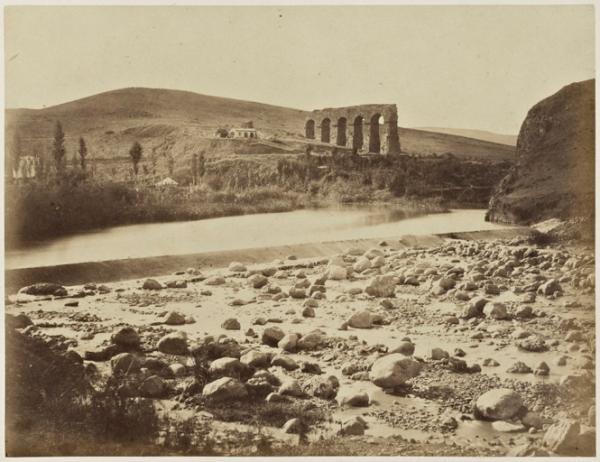Aqueduc romain, près Constantine (Photo rare)