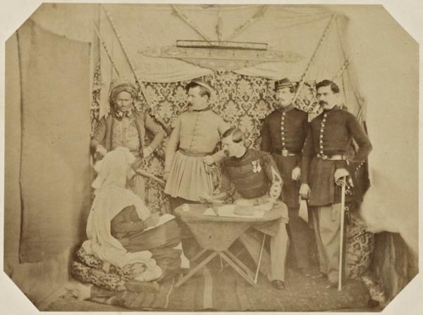 Bureau arabe de Bône (Photo rare)