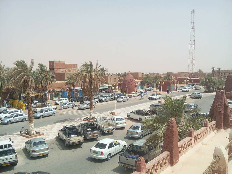 صورة لمركز مدينة تيميمون