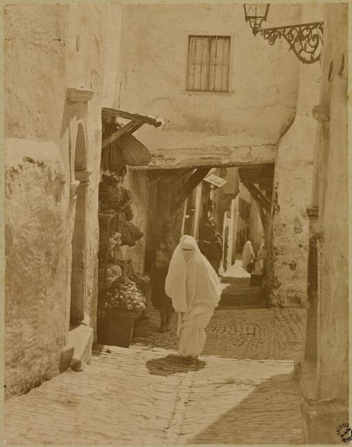 [Une rue de la Casbah d'Alger]] (Photo rare)