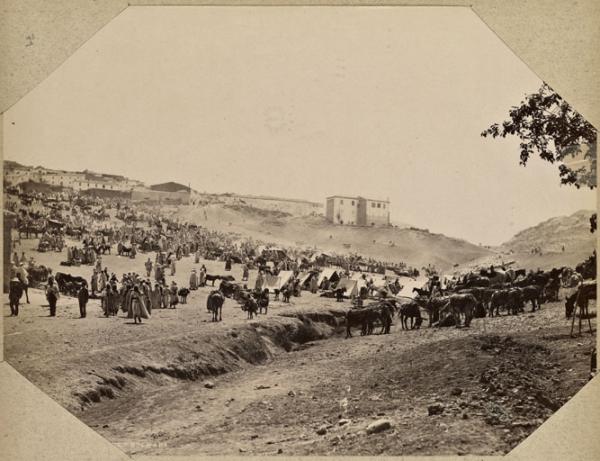 Marché de Boghari (Photo rare)