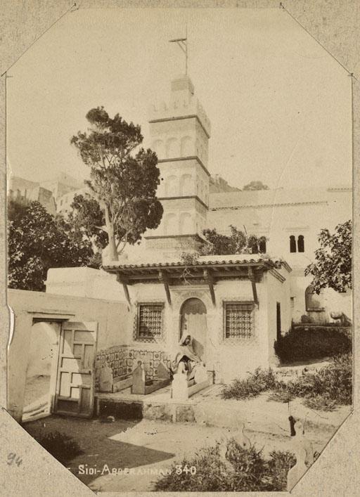 Mosquée Sidi-Abd-er-rhaman. Alger (Photo rare)