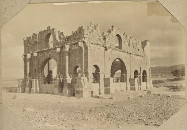 Le prétorium de Lambessa (Photo rare)