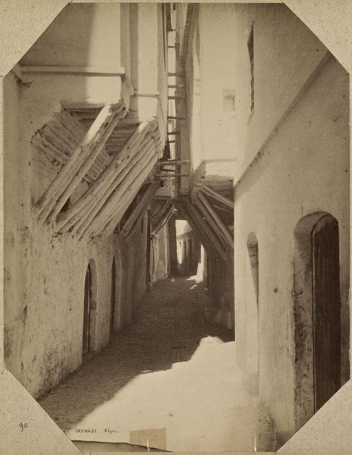 Rue de la Grenade. Alger (Photo rare)