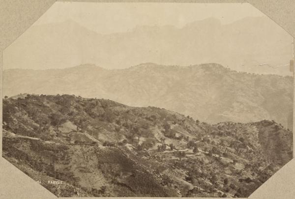 Le Djurdjura. Kabylie (Photo rare)