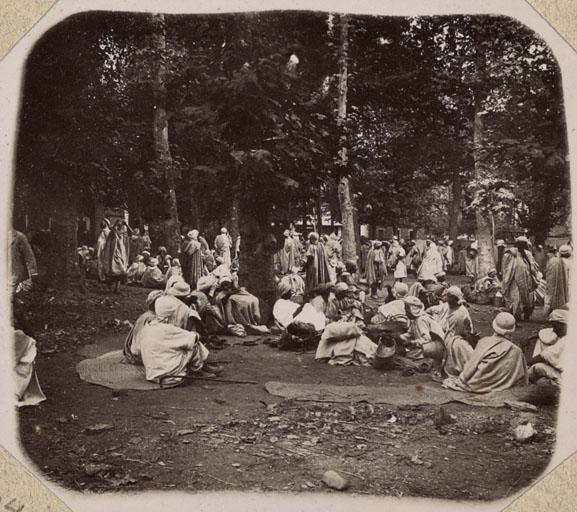 Au marché de l'Alma (Photo rare)