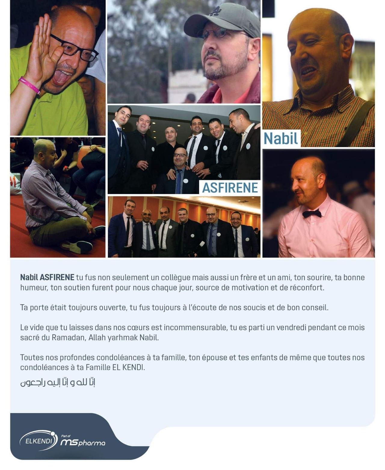 Martyre Nabil Asfirene.