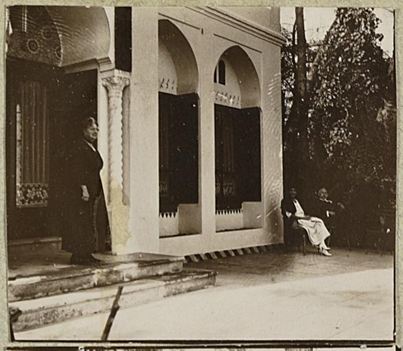 Kermoor. 1922 à 1933 [Jules Meyer assis à droite] (Photo rare)