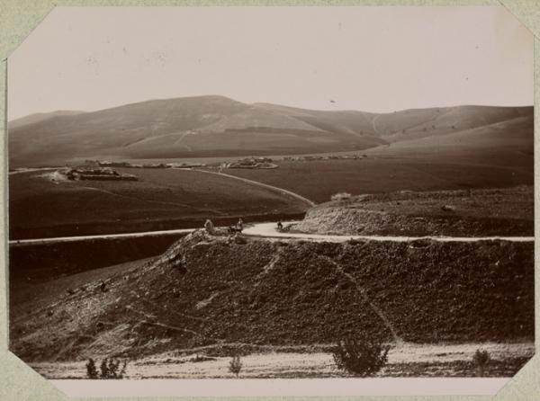 Ammi-Moussa. L'ancienne route de Tiaret (Photo rare)
