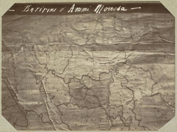 Environs d'Ammi-Moussa [photographie d'une carte] (Photo rare)