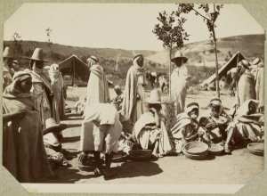 Algérie. Marché d'Ammi-Moussa (Photo rare)