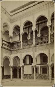 Alger. Intérieur du Palais archiépiscopal (Photo rare)