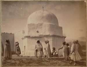 Marabout [à Tebessa?] (Photo rare)