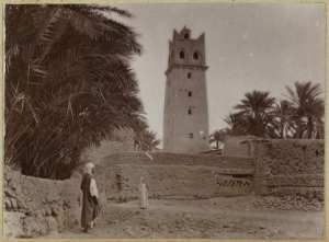 [Biskra. Mosquée] (Photo rare)