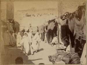 Sidi-Okba. Le marché (Photo rare)