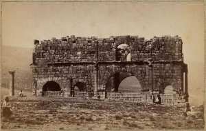 Le prétorium de Lambèse (Photo rare)