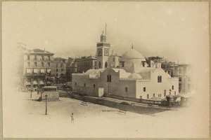 Alger. Mosquée de la Pécheries [sic] (Photo rare)