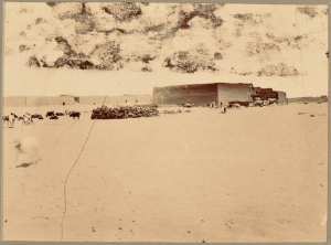 Akabli (Tidikelt) [Colonne du Tidikelt du lieutenant-colonel d'Eu 25 mars 1900] (Photo rare)