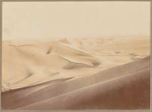 Les dunes (Photo rare)