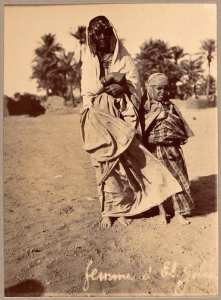 Femme à El Goléa (Photo rare)