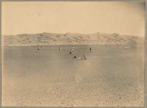 L'Erg [dune] [près d'Inifel, étape de la mission Flamand 9-10 décembre 1899] (Photo rare)