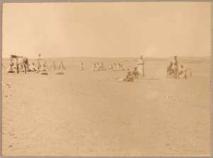 Les sahariens au tir [à Inifel] (Photo rare)