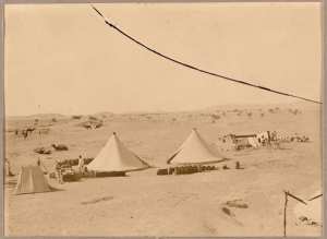 Campement de la mission géodésique Martial (Photo rare)