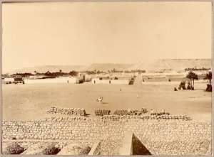 El Goléa  [vue du bordj] (Photo rare)