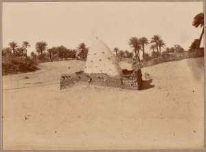 Kouba à Tit [Colonne du Tidikelt du lieutenant-colonel d'Eu 24 mars 1900] (Photo rare)