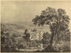 Mustapha.Alger (Otth). Il y avait à Mustapha de nombreuses villas assez espacées qu'habitaient les maures et turcs d'Alger (Photo rare)