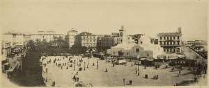 [Alger]. Place du gouvernement. (Photo rare)