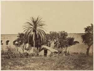 Gourbi près Blidah (Photo rare)