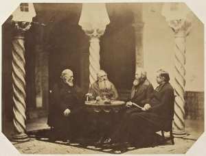 Monseigneur Pavy, évêque d'Alger [en conseil) (Photo rare)