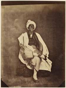 Kara Mohamed, kaÏd [caïd] des nègres (Alger) (Photo rare)