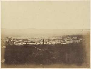Vue générale de la ville de Blidah (Photo rare)