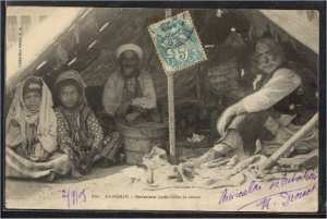 Juifs du Sahara algérien sous une tente