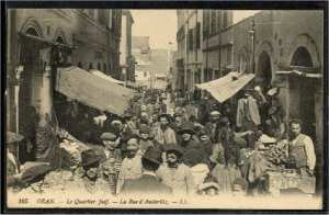 Oran, le quartier juif, la rue d'Austerlitz