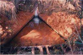 نظام السقي في الواحات -منطقة قورارة