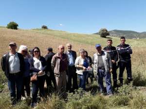 Sensibilisation contre les risques des incendies de récolte des céréales