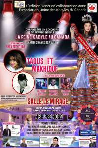 La Reine Kabyle au Canada