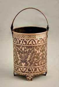 Seau à anse de Hammam pour jeune mariée