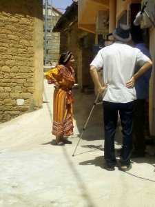 Tournage d'un film à Tizi L'had