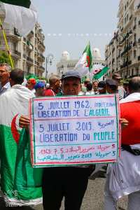 Le 05 Juillet 2019 67e anniversaire de l'indépendance de l'Algérie