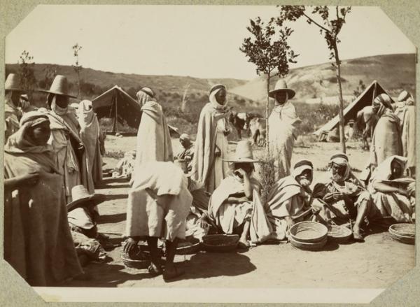 Algérie. Marché d'Ammi-Moussa (Photo rare)