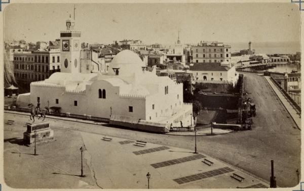 Alger. La Mosquée Djamâ el-Djedid (Photo rare)