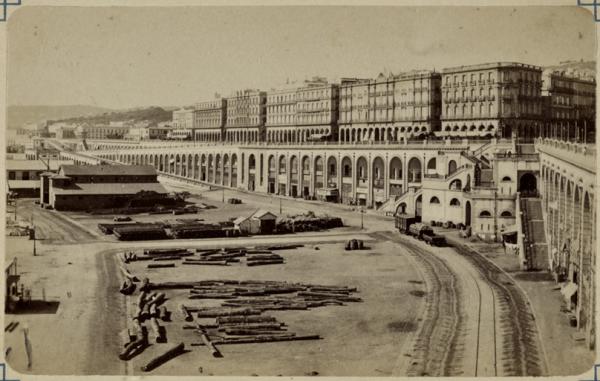 Alger. Boulevard de la République (Photo rare)