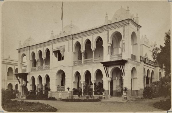 Environs d'Alger. Palais du gouverneur à Mustapha supérieur (Photo rare)