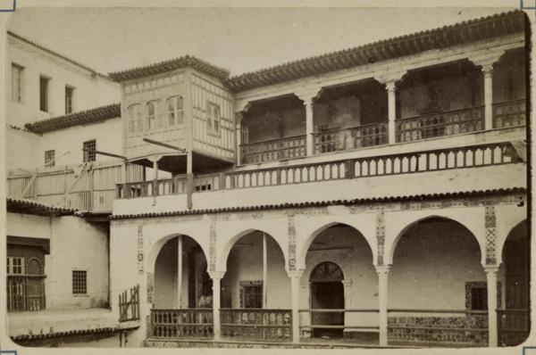 Alger. Pavillon dit du coup de l'éventail. Fort de la Casbah (Photo rare)